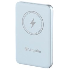 Power bank, mágneses (vezeték nélküli), 10.000mAh, VERBATIM "MCP-10, kék