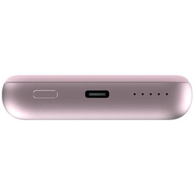 Power bank, mágneses (vezeték nélküli), 10.000mAh, VERBATIM "MCP-10, rózsaszín Power bank, mágneses (vezeték nélküli), 10.000mAh, VERBATIM "MCP-10, rózsaszín
