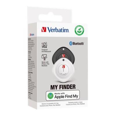Nyomkövető eszköz, Bluetooth, 2 db, VERBATIM "MYF-02"
