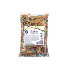 Postázógumi, 60X2 mm, VICTORIA FACILITY, 0,5 kg, vegyes színű