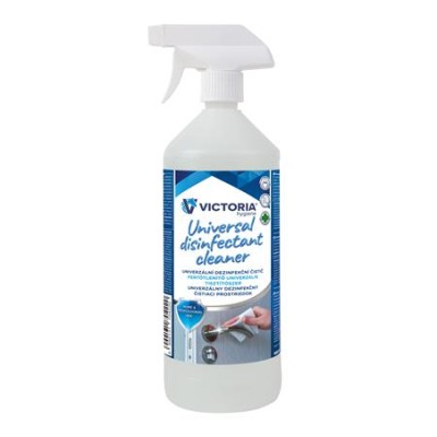 Felületfertőtlenítő folyadék, szórófejes, alkoholos, 1 l, VICTORIA HYGIENE