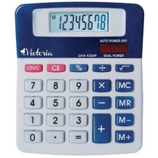 Számológép, asztali, 8 számjegy, VICTORIA OFFICE, "GVA-430AP"