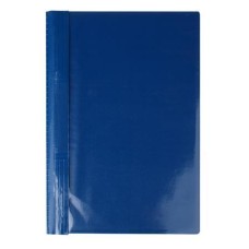 Gyorsfűző, kemény hátlappal, PVC, A4, VICTORIA OFFICE, kék
