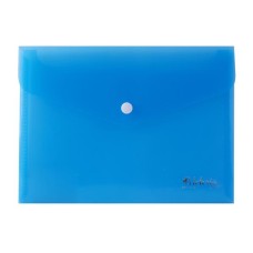 Irattartó tasak, A5, PP, patentos, VICTORIA OFFICE, kék