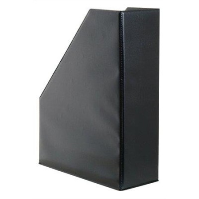 Iratpapucs, PVC, 95 mm, VICTORIA OFFICE, fekete