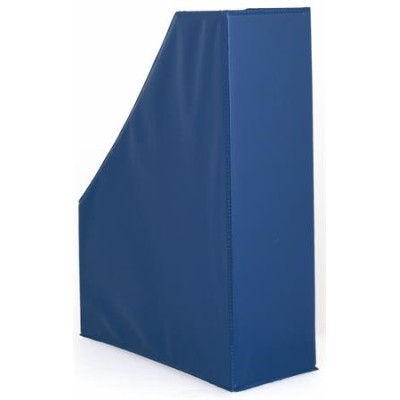 Iratpapucs, PVC, 95 mm, VICTORIA OFFICE, kék