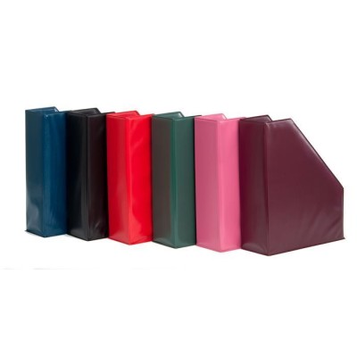 Iratpapucs, PVC, 95 mm, VICTORIA OFFICE, zöld