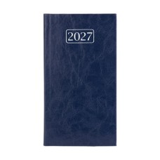 Zsebnaptár, álló elrendezésű, VICTORIA OFFICE "Chrono", sötétkék (2027 évi)