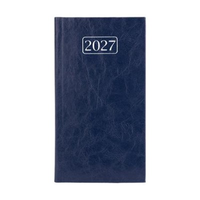 Zsebnaptár, álló elrendezésű, VICTORIA OFFICE "Chrono", sötétkék (2027 évi)
