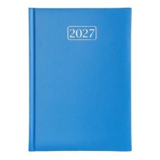 Naptár, tervező, A5, napi, VICTORIA OFFICE "Chrono", kék (2027 évi)