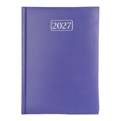 Naptár, tervező, A5, napi, VICTORIA OFFICE "Chrono, lila (2027 évi)