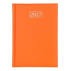 Naptár, tervező, A5, napi, VICTORIA OFFICE "Chrono", narancs (2027 évi)