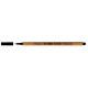 Tűfilc, 0,4 mm, VICTORIA OFFICE,"Slim", fekete