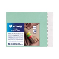 Karszalag, 3/4", tyvek, türkiz, VICTORIA OFFICE