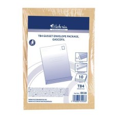 Redős-talpas tasak csomag, TB4, szilikonos, 50 mm talp, VICTORIA PAPER, barna gascofil