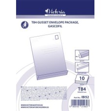 Redős-talpas tasak csomag, TB4, szilikonos, 40 mm talp, VICTORIA PAPER, barna gascofil