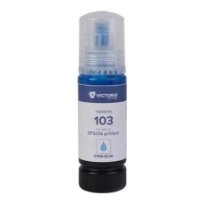 T00S24A Tinta EcoTank L3110, L3150, L1110 nyomtatókhoz, VICTORIA TECHNOLOGY 103, cián, 65 ml