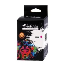 CLI-526M Tintapatron Pixma iP4850, MG5150, 5250 nyomtatókhoz, VICTORIA TECHNOLOGY, magenta, 9ml