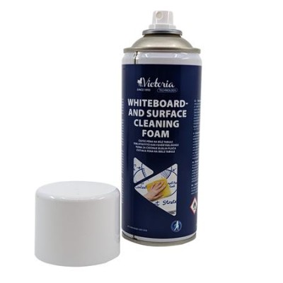 Tisztítóhab, fehértáblához, 400 ml, VICTORIA TECHNOLOGY