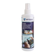 Tisztítófolyadék, képernyőhöz, antisztatikus, pumpás, 250 ml, VICTORIA TECHNOLOGY