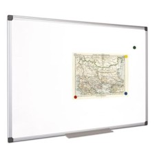 Fehértábla, mágneses, 60x90 cm, alumínium keret, VICTORIA VISUAL