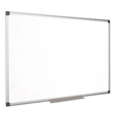 Fehértábla, mágneses, zománcozott, 120x200 cm, alumínium keret, VICTORIA VISUAL