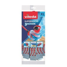 Felmosófej, mikroszálas, VILEDA "Supermocio 3Action", kék