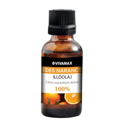 Édes narancs 100%-os tisztaságú illóolaj (10 ml)