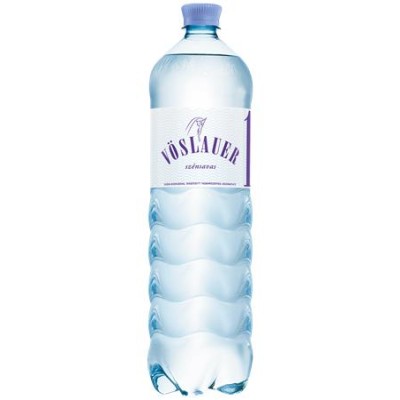 Ásványvíz, szénsavas, VÖSLAUER, 1,5 l