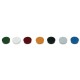 Mágneskorong, 30 mm, 10 db, kék