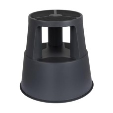 Gurulós polipropilén zsámoly, WEDO, sötétszürke