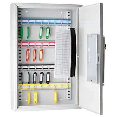 Zárható kulcsszekrény elektronikus zárral, 32 db-os WEDO