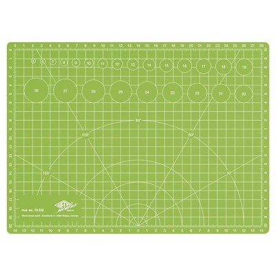 Vágóalátét, barkácsoláshoz, A4, WEDO "Comfortline", zöld