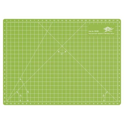Vágóalátét, barkácsoláshoz, A4, WEDO "Comfortline", zöld