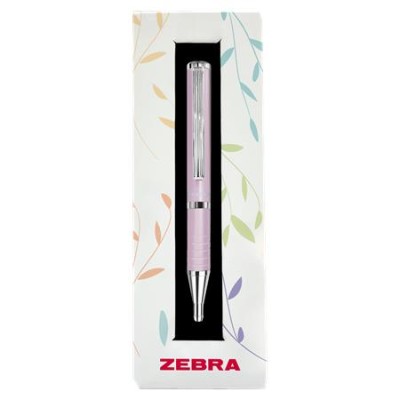 Golyóstoll, 0,24 mm, teleszkópos, babarózsaszín tolltest, ZEBRA "SL-F1", kék Golyóstoll, 0,24 mm, teleszkópos, babarózsaszín tolltest, ZEBRA "SL-F1", kék