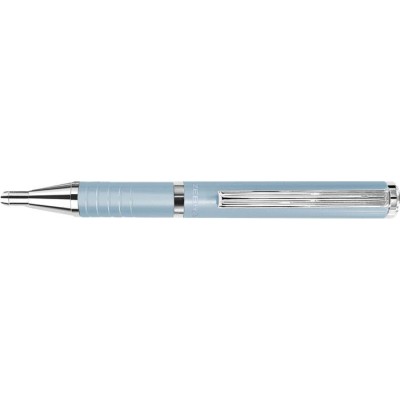 Golyóstoll, 0,24 mm, teleszkópos, babakék tolltest, ZEBRA "SL-F1", kék