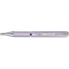 Golyóstoll, 0,24 mm, teleszkópos, levendula tolltest, ZEBRA "SL-F1", kék