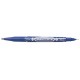 Alkoholos marker, 0,5/1,0 mm, kétvégű, ZEBRA "Mckie Extra Fine", kék