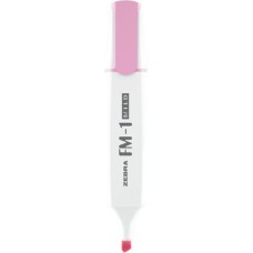 Szövegkiemelő, 3,5 mm, ZEBRA "FM-1 Mild", rózsaszín