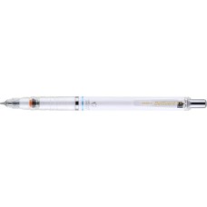 Nyomósirón, 0,5 mm, ZEBRA "DelGuard", fehér