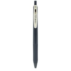 Zseléstoll, 0,33 mm, nyomógombos, ZEBRA "Sarasa Clip Vintage", sötétszürke