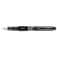 Töltőtoll, 0,6 mm, ZEBRA "Fountain pen", fekete