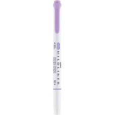 Szövegkiemelő, 1,0/3,5 mm, kétvégű ZEBRA "Mildliner Cool & Refined" lila