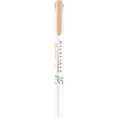 Szövegkiemelő készlet, 1,4/4 mm, kétvégű, ZEBRA "Mildliner Scented Fragrance", 6 különböző szín