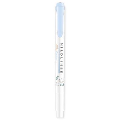 Szövegkiemelő készlet, 1,4/4 mm, kétvégű, ZEBRA "Mildliner Scented Fragrance", 6 különböző szín