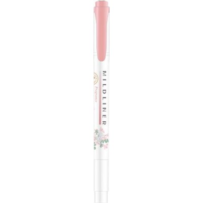 Szövegkiemelő készlet, 1,4/4 mm, kétvégű, ZEBRA "Mildliner Scented Fragrance", 6 különböző szín