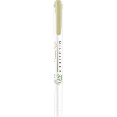 Szövegkiemelő készlet, 1,4/4 mm, kétvégű, ZEBRA "Mildliner Scented Fragrance", 6 különböző szín