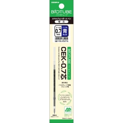 Golyóstollbetét, 0,24 mm, ZEBRA "Bio-Cek", kék