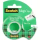 Ragasztószalag, adagolón, kézi, 19 mm x 7,5 m, 3M SCOTCH "Magic Tape 810"