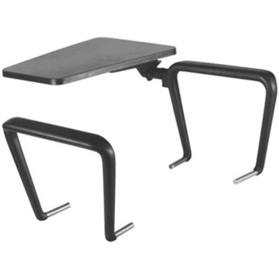 Karfa kihajtható műanyag asztalkával, Felicia székhez, jobb-kezes kivitelben, "Br15" fekete